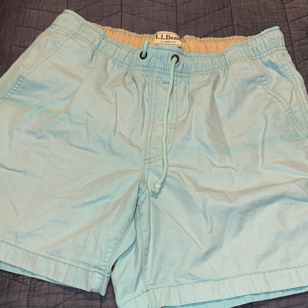 L.L. Bean Aqua Shorts